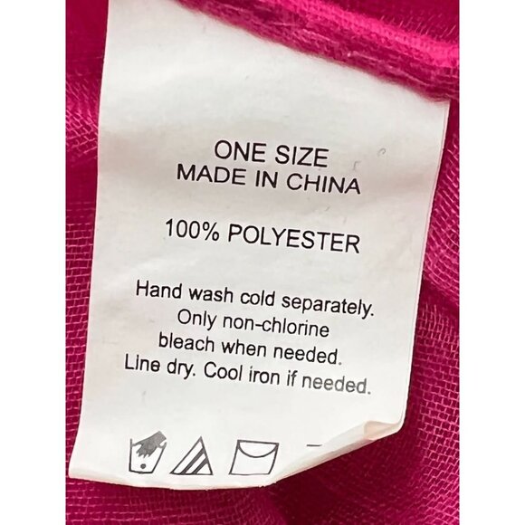 Hot Pink Infinity Scarf - Picture 3 of 4